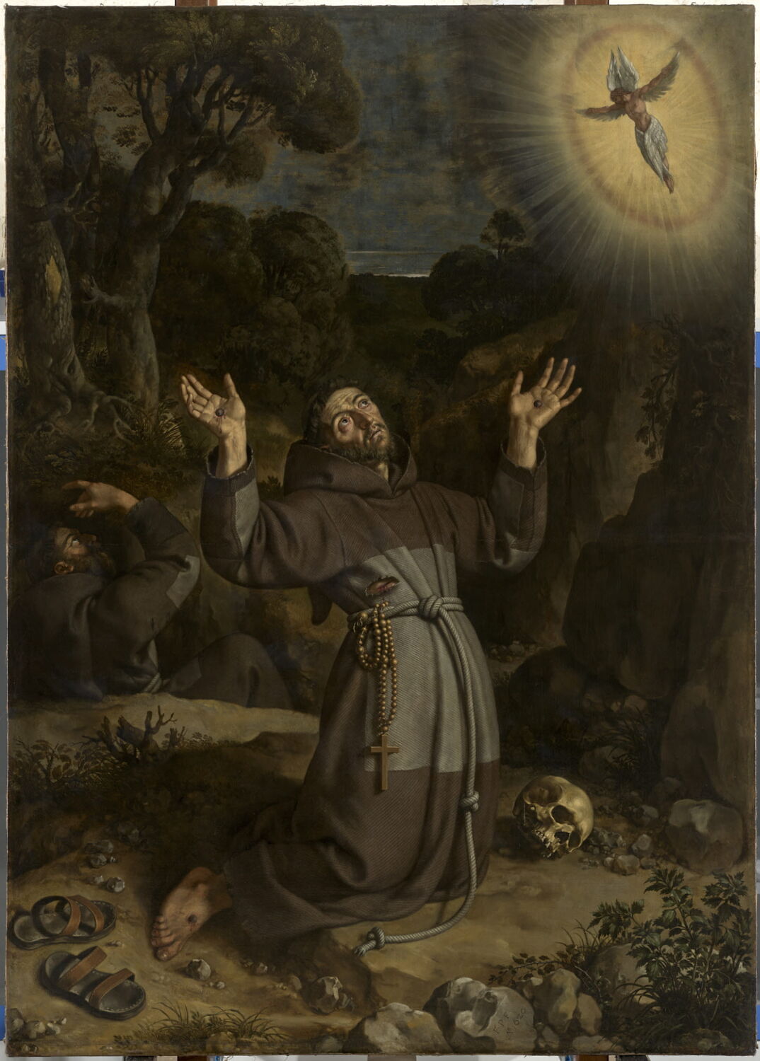 Saint François d'Assise recevant les stigmates, Pourbus, Frans II, 1e quart du XVIIe siècle (1620)