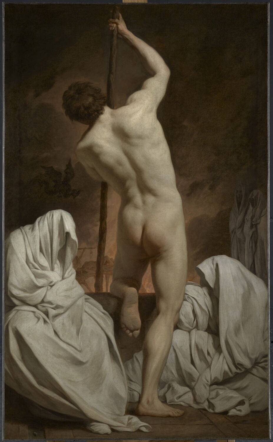 Caron passant les ombres, Subleyras, Pierre, 2e quart du XVIIIe siècle (avant 1743 - 1744)