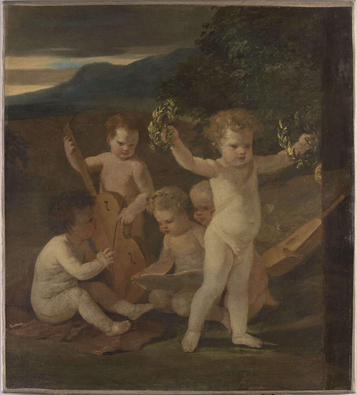 Concert d'amours, Poussin, Nicolas, 2e quart du XVIIe siècle (vers 1626)