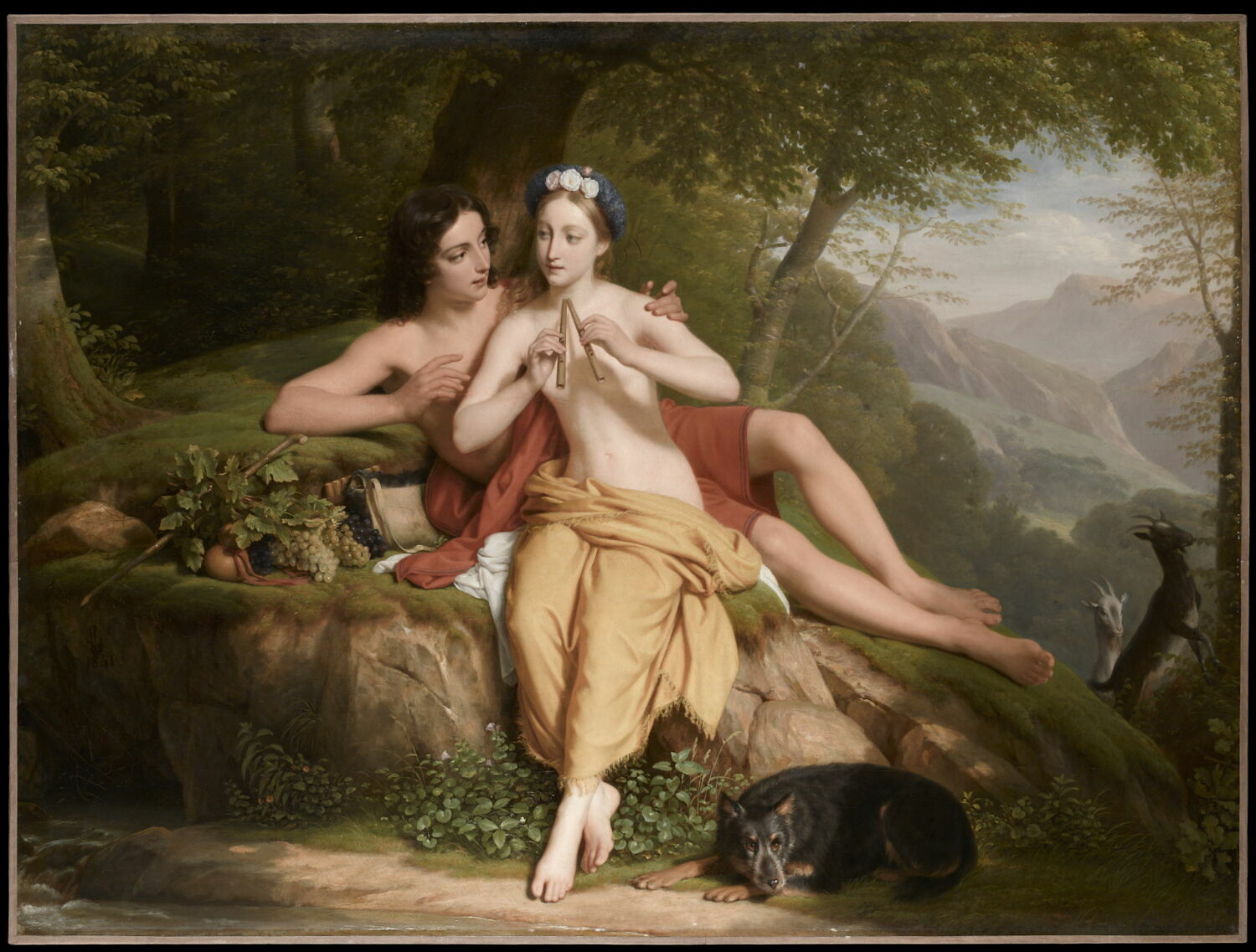Daphnis et Chloe, Hersent, Louis, 1e quart du XIXe siècle (1800 - 1825)