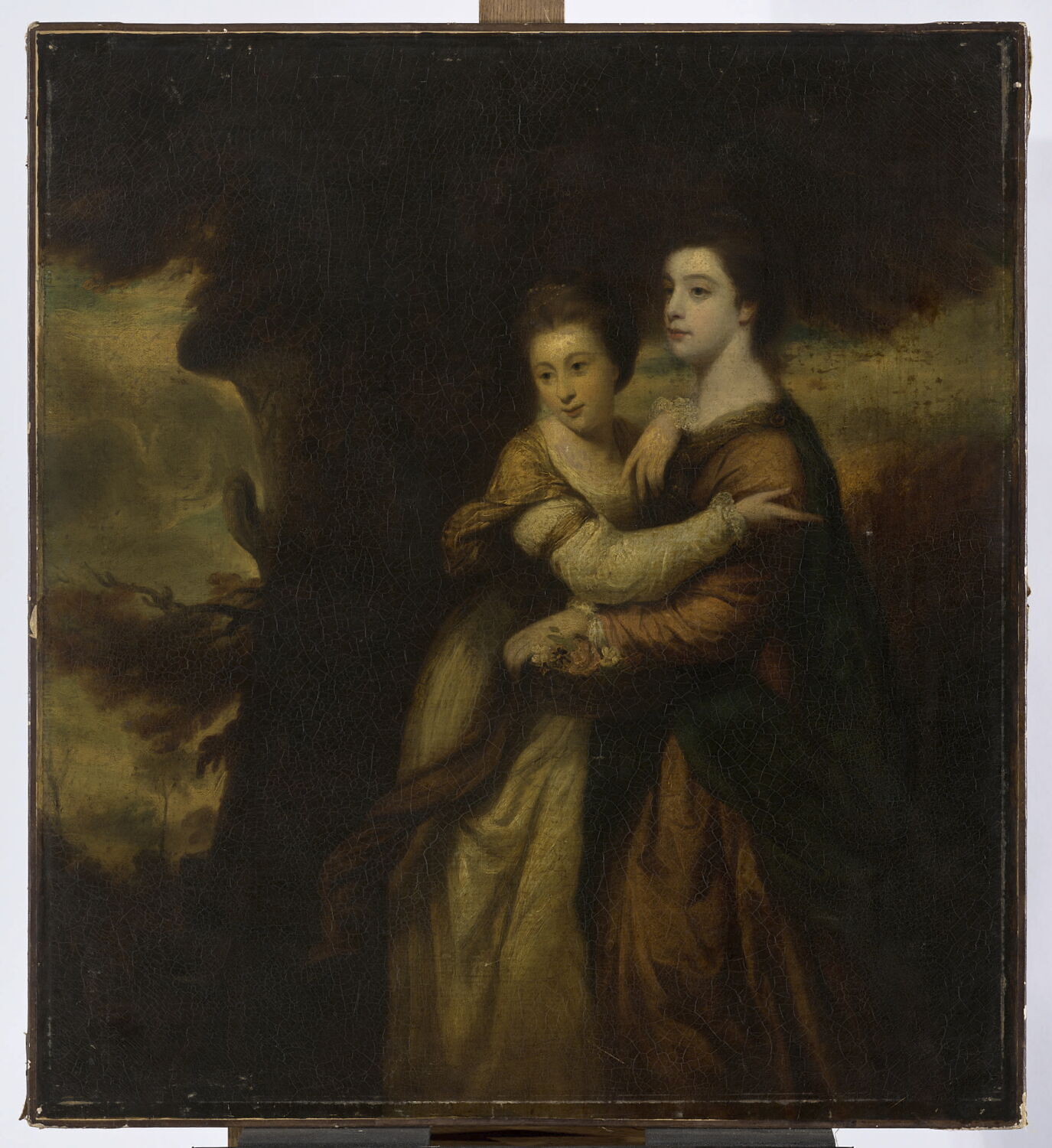 Portrait de Misses Emma et Elizabeth Crewe, dit aussi Les deux soeurs, Reynolds, Sir Joshua, 3e quart du XVIIIe siècle (1750 - 1775)