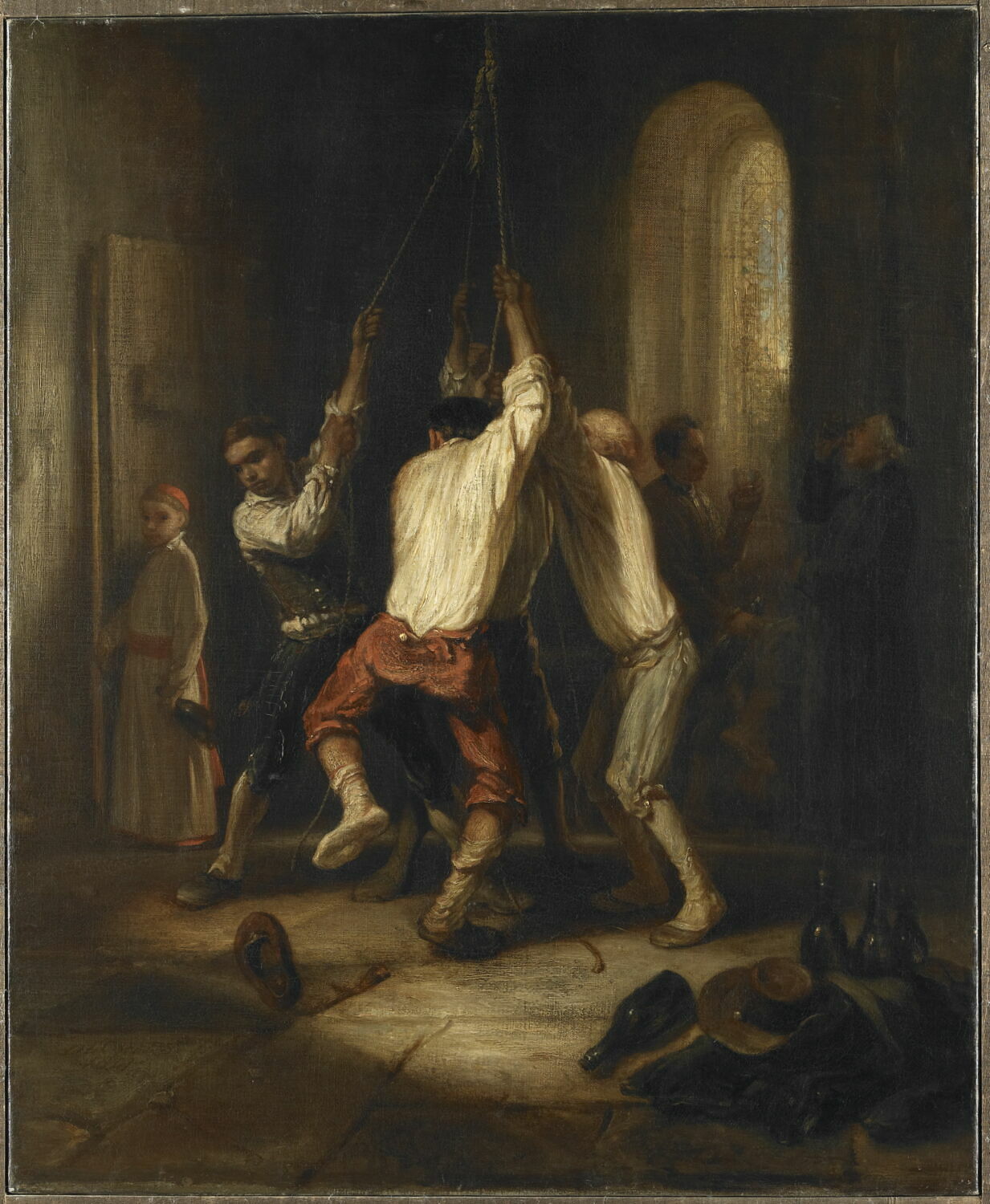 Les sonneurs., Decamps, Alexandre-Gabriel, 2e quart du XIXe siècle (1841)