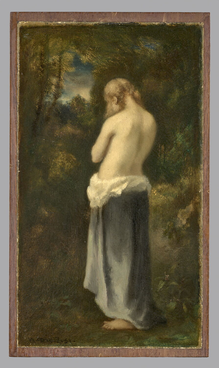 L'éplorée, Diaz de la Pena, Narcisse, 3e quart du XIXe siècle (1851)