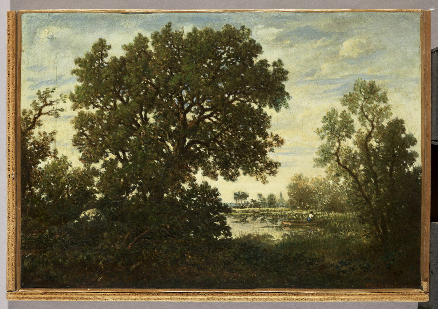 L'étang, Rousseau, Théodore, Milieu du XIXe siècle (1840 - 1860)
