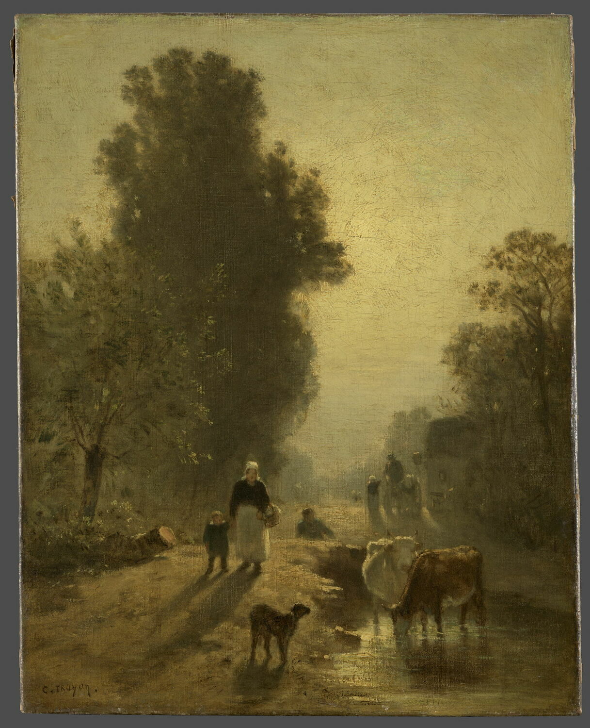 Le matin, Troyon, Constant, 2e quart du XIXe siècle (1853)