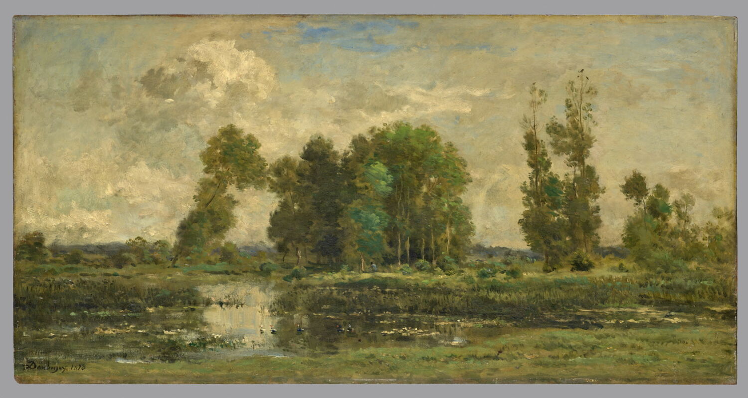 L'étang, Daubigny, Charles-François, 3e quart du XIXe siècle (1870)