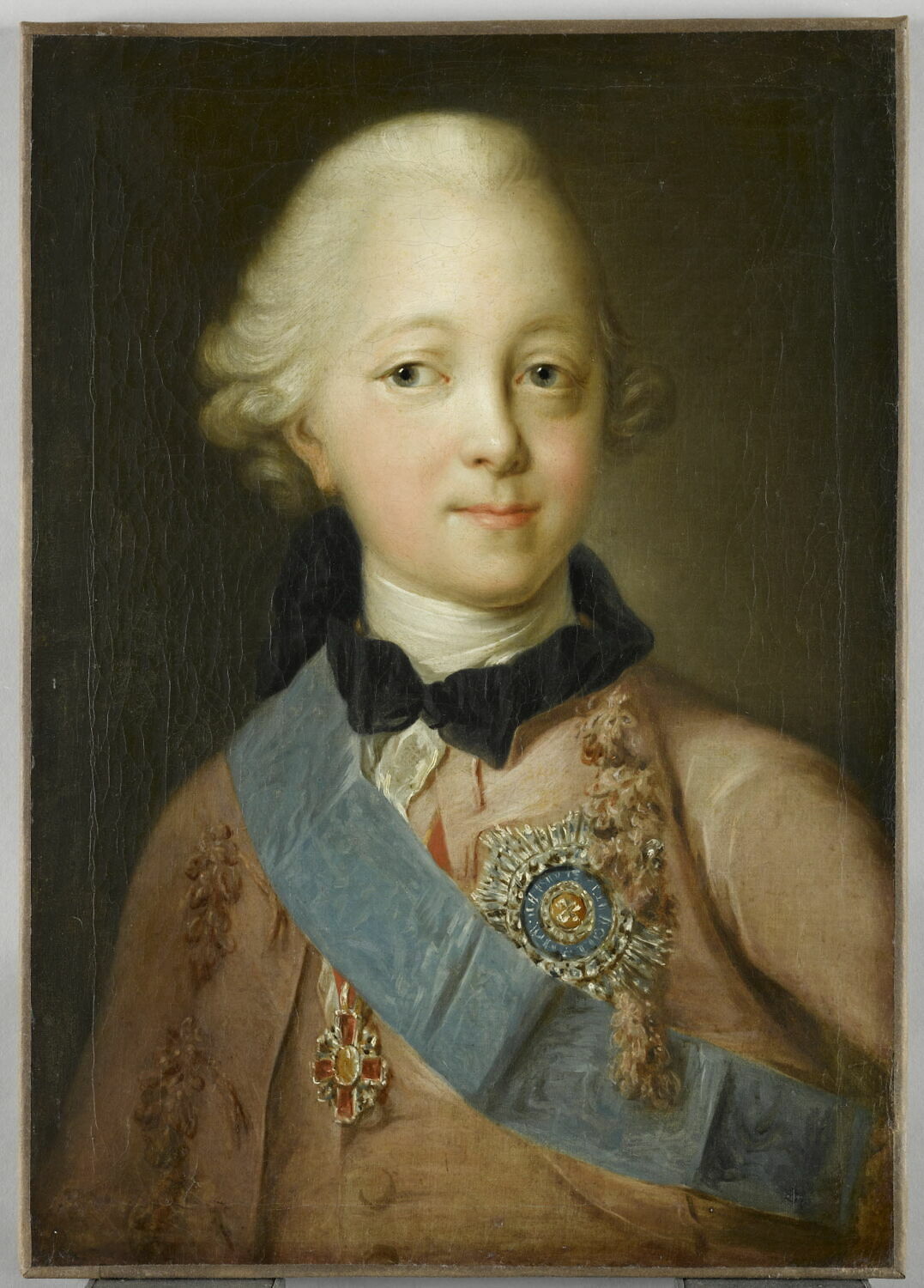 Portrait du futur tsar Paul Ier de Russie, enfant (1754-1801), Erichsen, Vigilius, 3e quart du XVIIIe siècle (1750 - 1775)