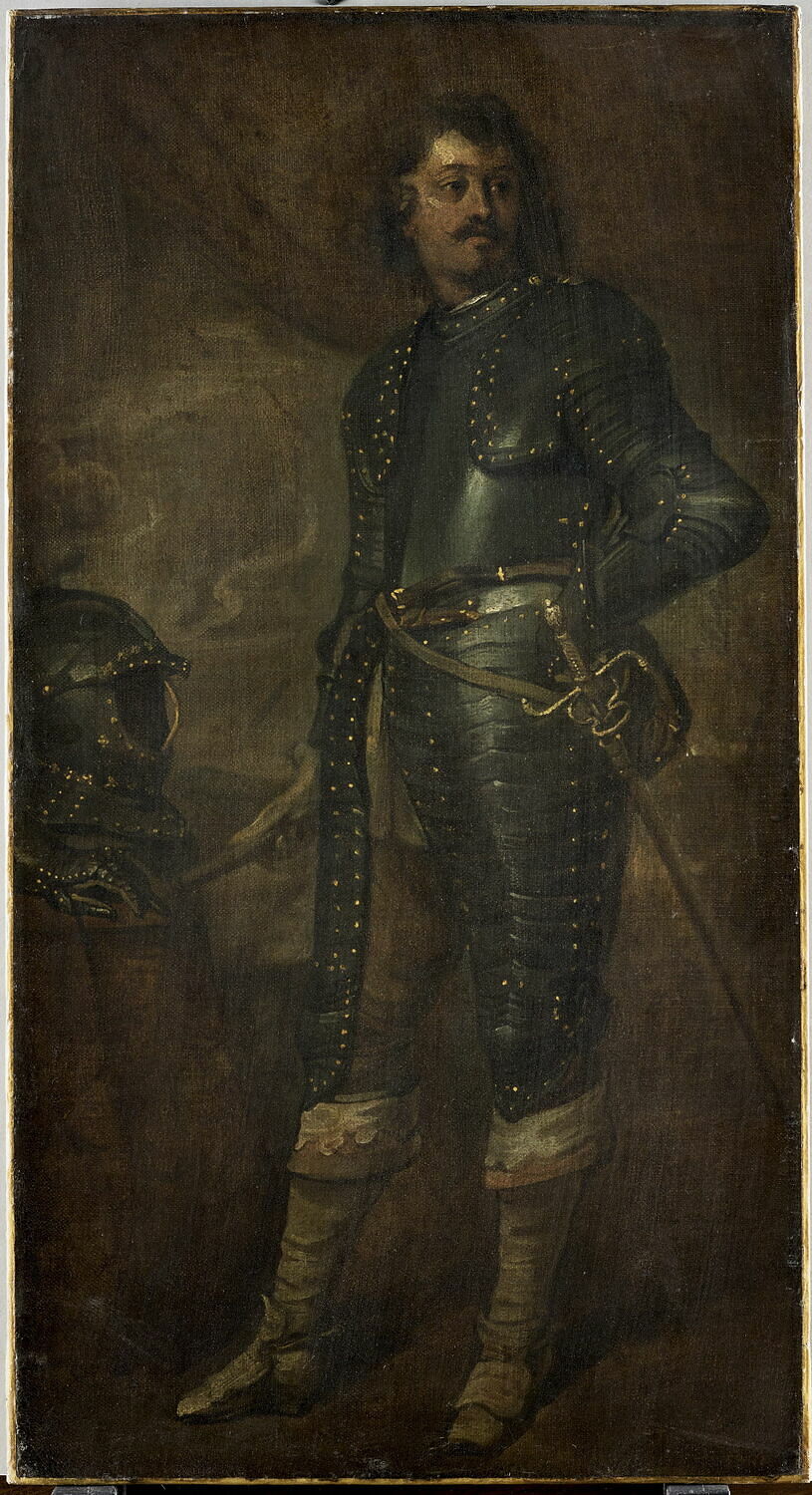 Portrait d'un homme en armure, Dyck, Antoon van, Milieu du XVIIe siècle (vers 1640)