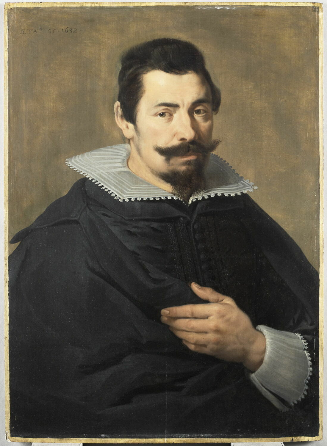 Portrait d'un homme âgé de quarante-cinq ans, Vos, Cornelis de, 2e quart du XVIIe siècle (1632)