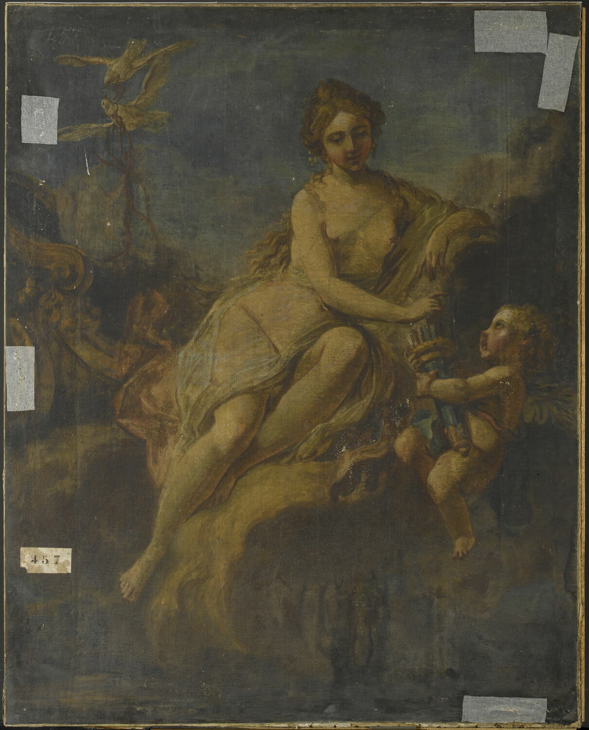 Vénus Et Lamour Louvre Collections 