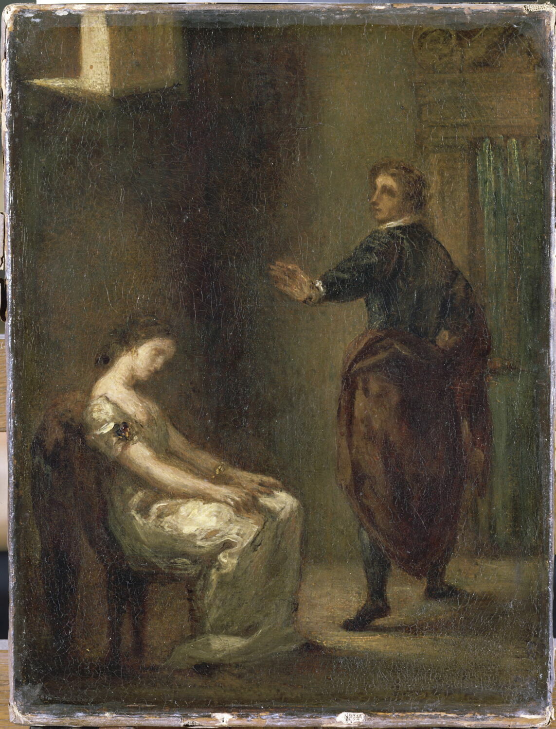 Hamlet et Ophélie - Louvre Collections