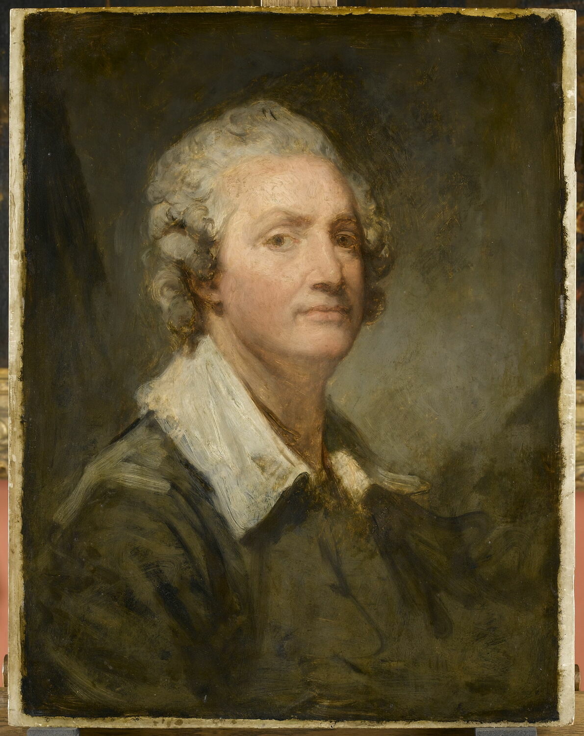 Portrait de l'artiste., Greuze, Jean-Baptiste, 3e quart du XVIIIe siècle (vers 1760)