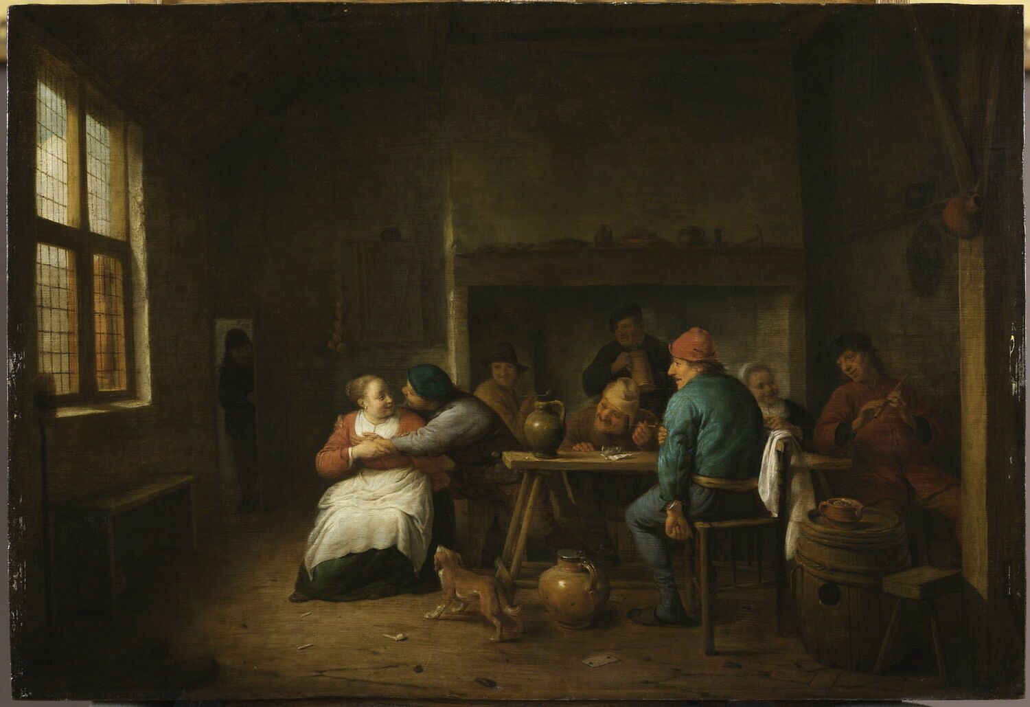 Intérieur d'estaminet, Sorgh, Hendrick Maertensz, 2e quart du XVIIe siècle (1646 ?) (1646)