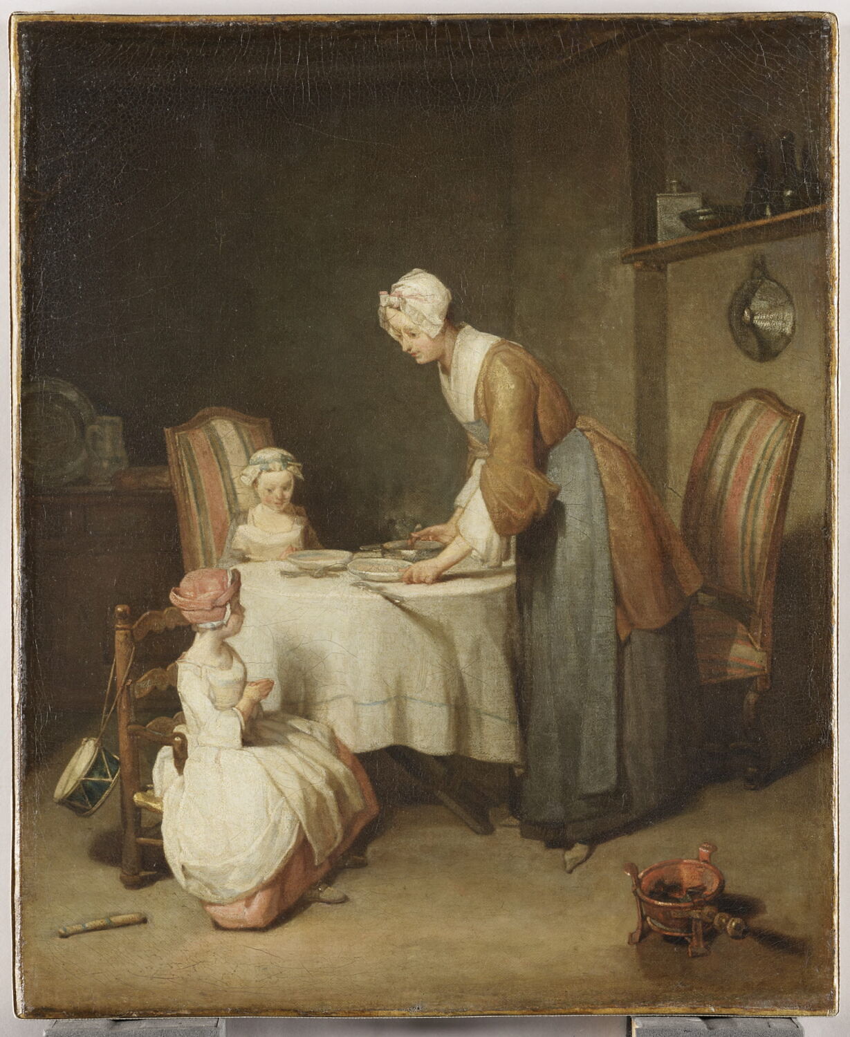 Le Bénédicité, Jean-Baptiste-Siméon Chardin