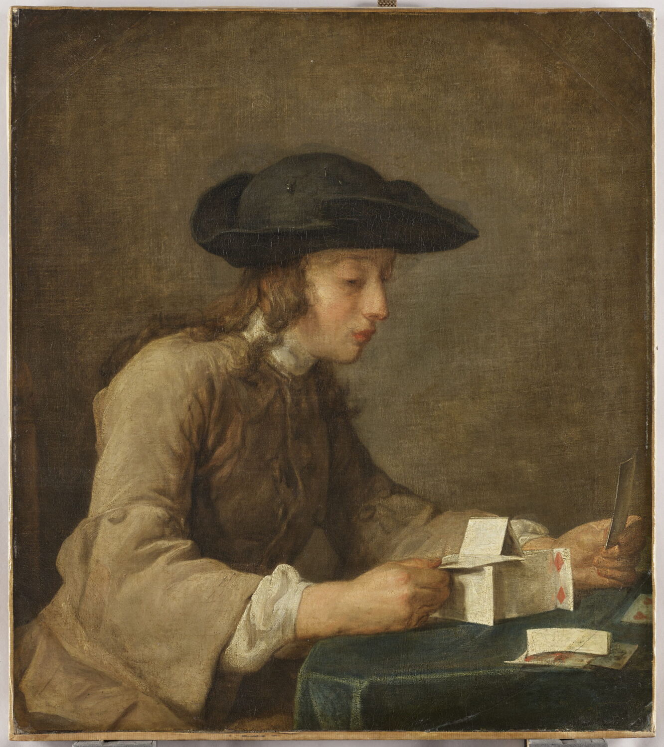 Le Château de cartes, Jean-Baptiste-Siméon Chardin