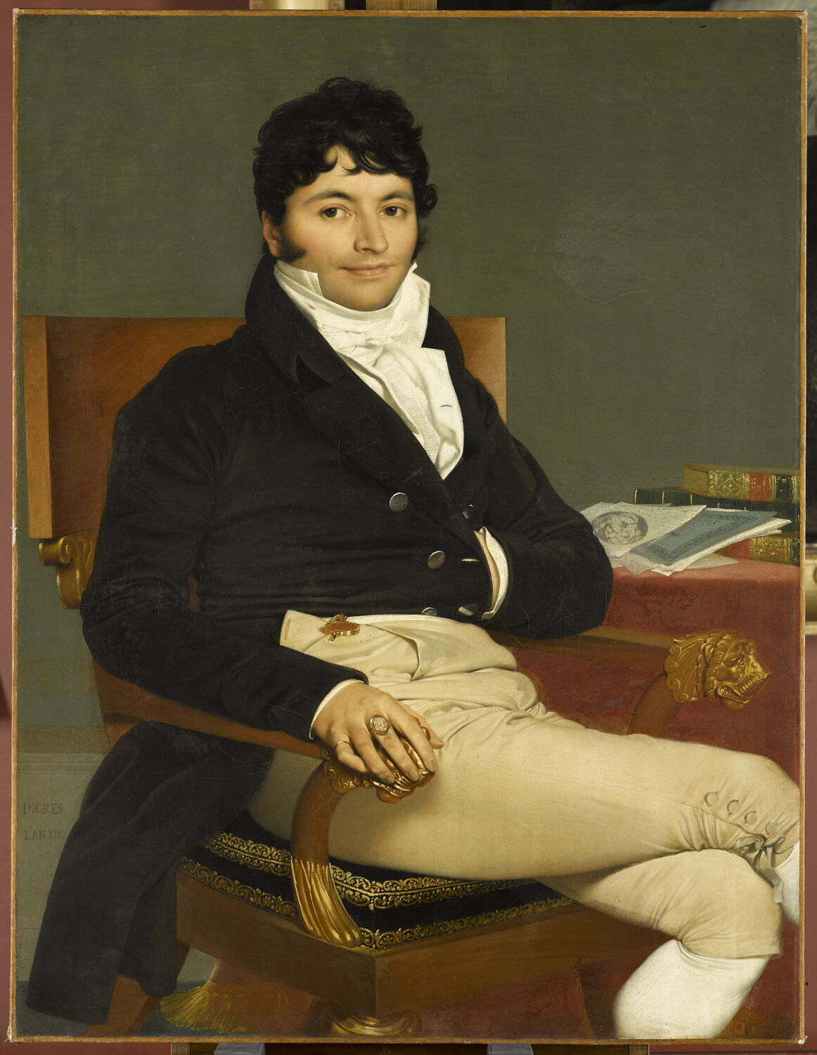 Philibert Rivière ( 1766-1816), Ingres, Jean-Auguste-Dominique, 1e quart du XIXe siècle (1805)