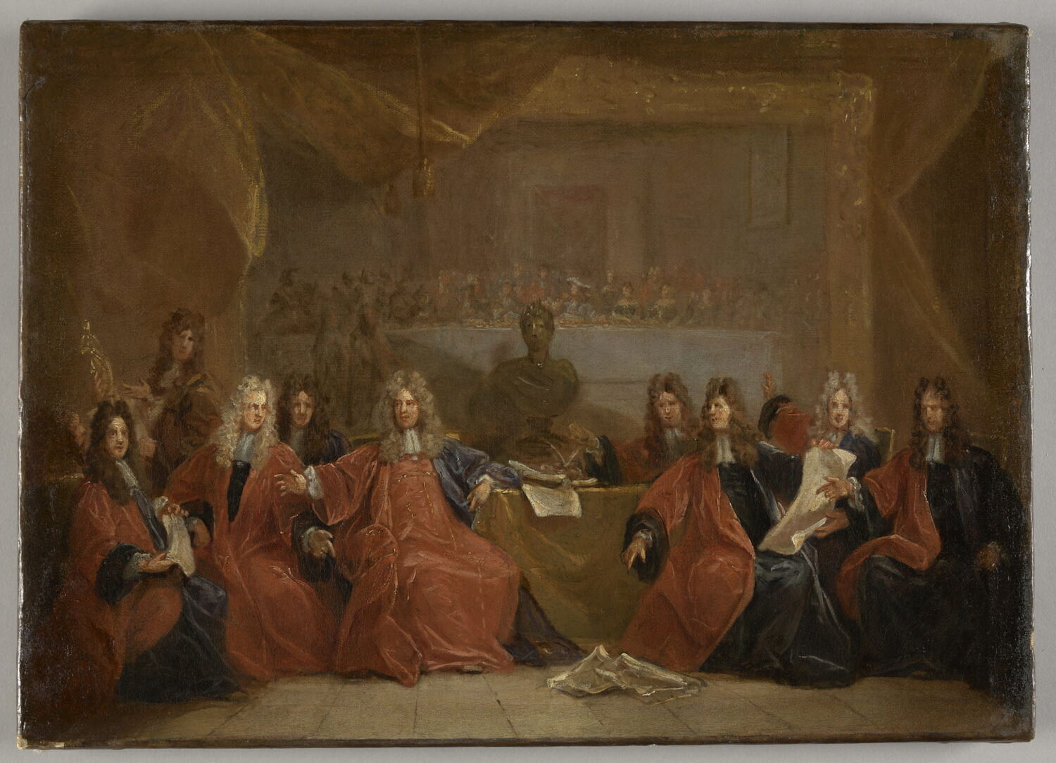 Le prévôt des marchands et les échevins de la ville de Paris, Largillière, Nicolas de, 4e quart du XVIIe siècle (1689)
