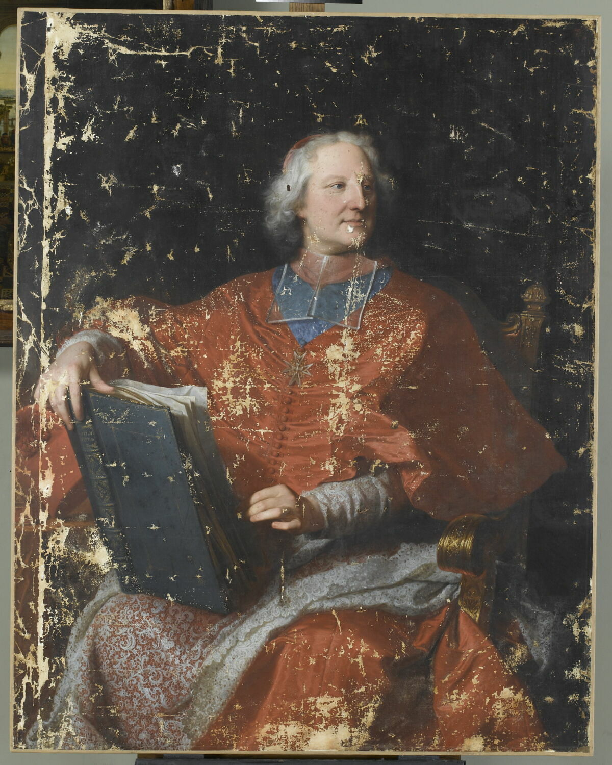 Le cardinal Melchior de Polignac (1661-1741), Rigaud, Hyacinthe, 1e quart du XVIIIe siècle (1715)