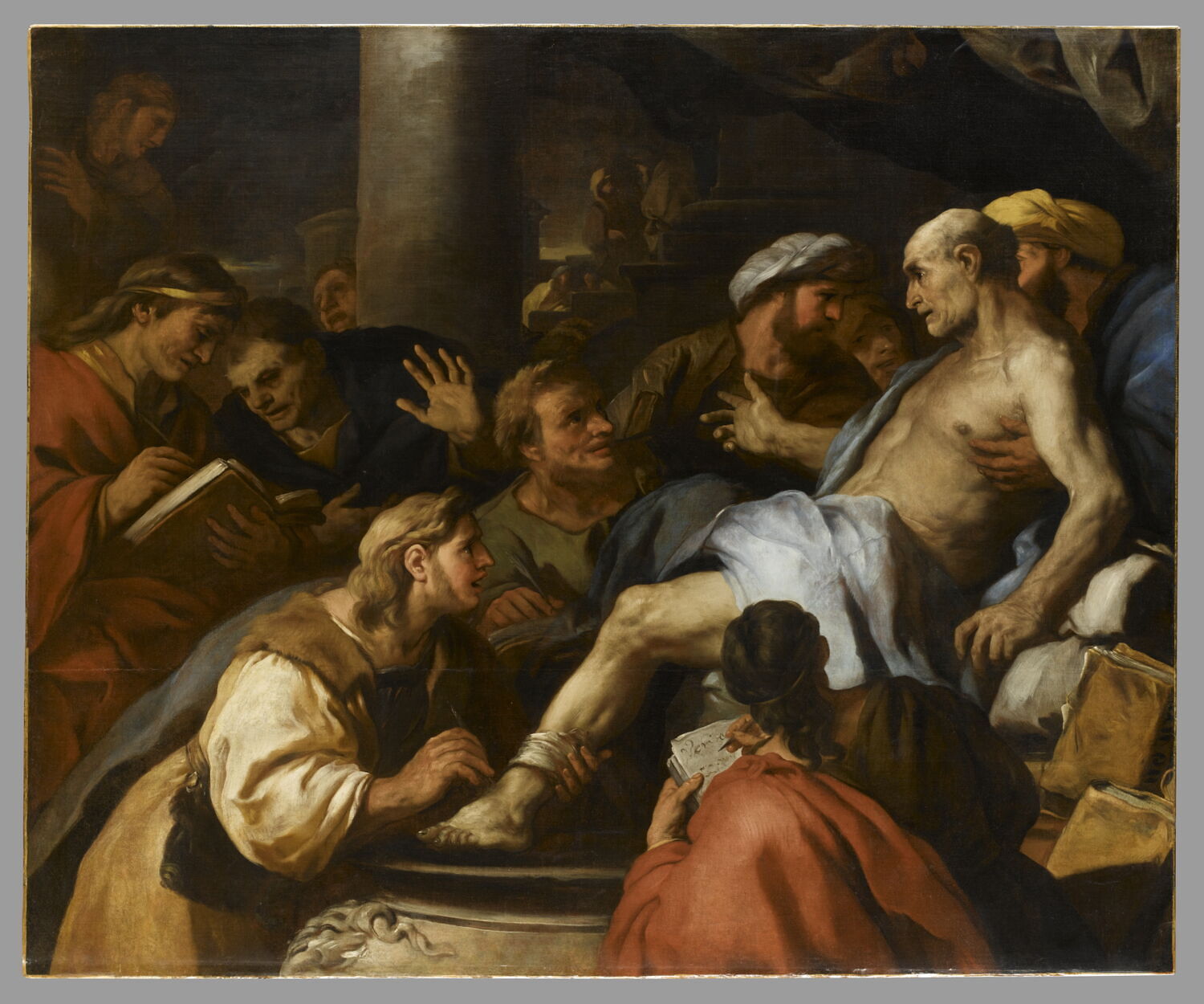 La Mort de Sénèque Louvre Collections