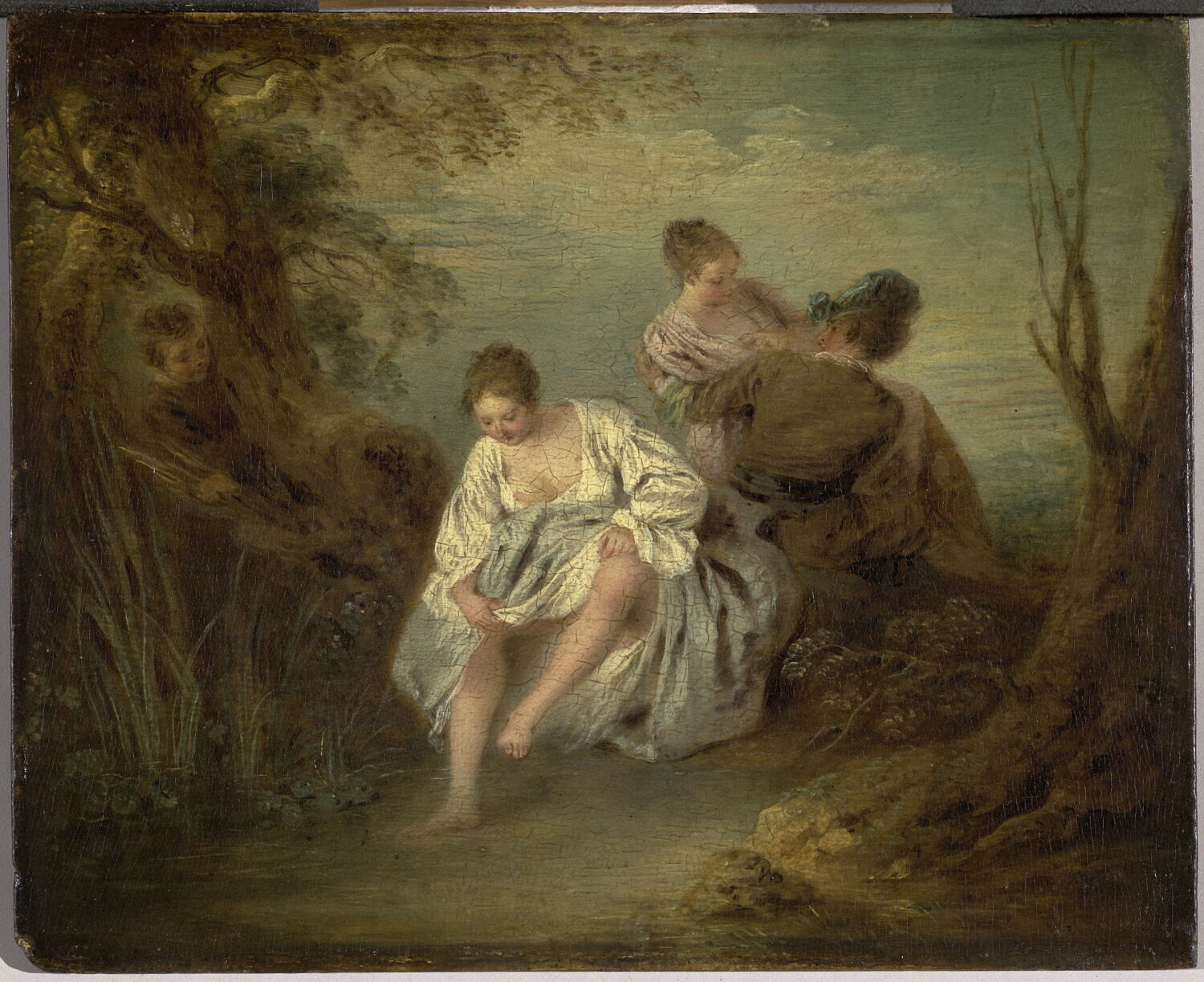 La Baigneuse, Pater, Jean-Baptiste, 1e tiers du XVIIIe siècle (avant 1729)