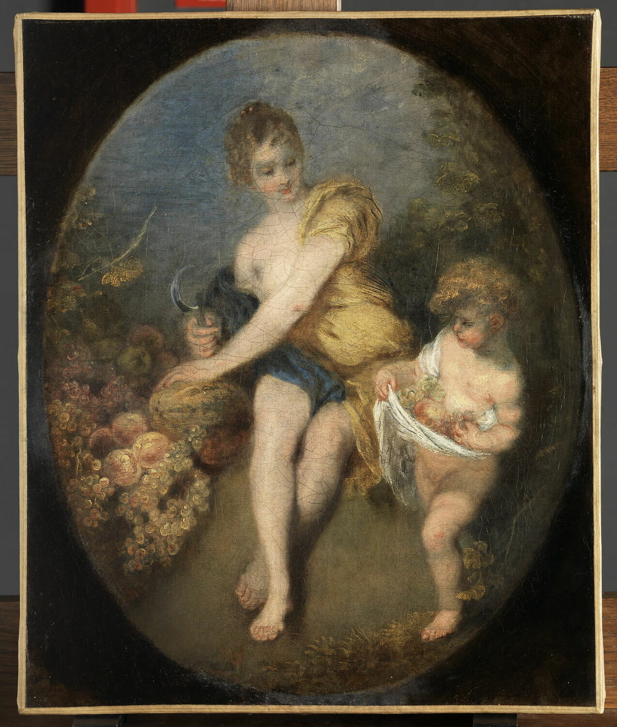 L'Automne, Watteau, Jean-Antoine, 1e quart du XVIIIe siècle (1700 - 1725)