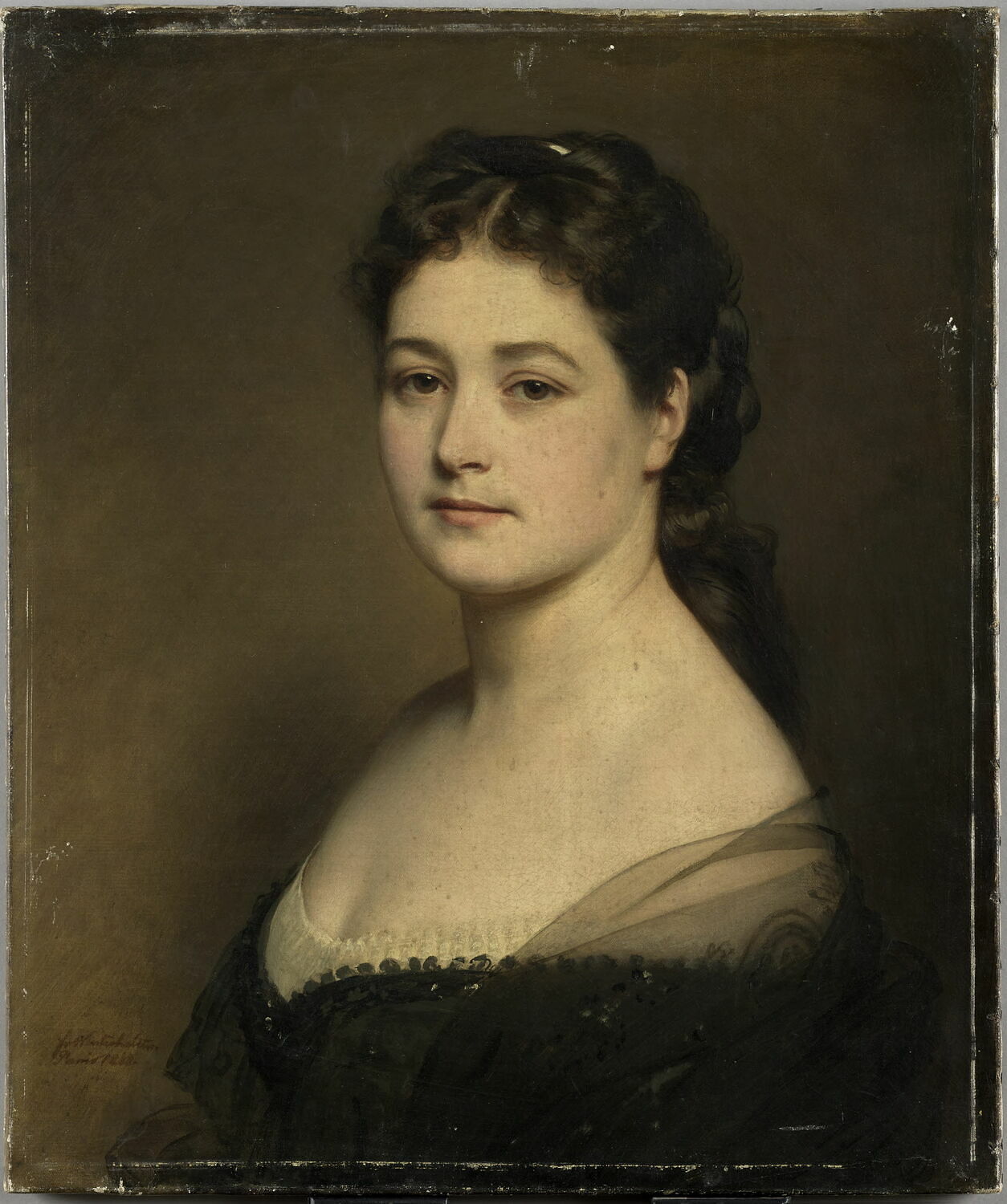 Portrait de Mme Goldschmidt, Winterhalter, Franz Xaver, 3e quart du XIXe siècle (1850 - 1875 et 1868)