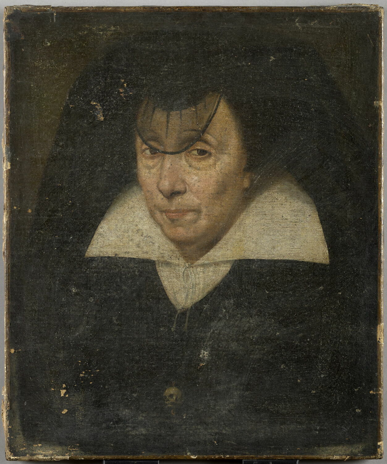 Portrait d'une femme, Anonyme, 1e moitié du XVIIe siècle (vers 1630 - 1640)