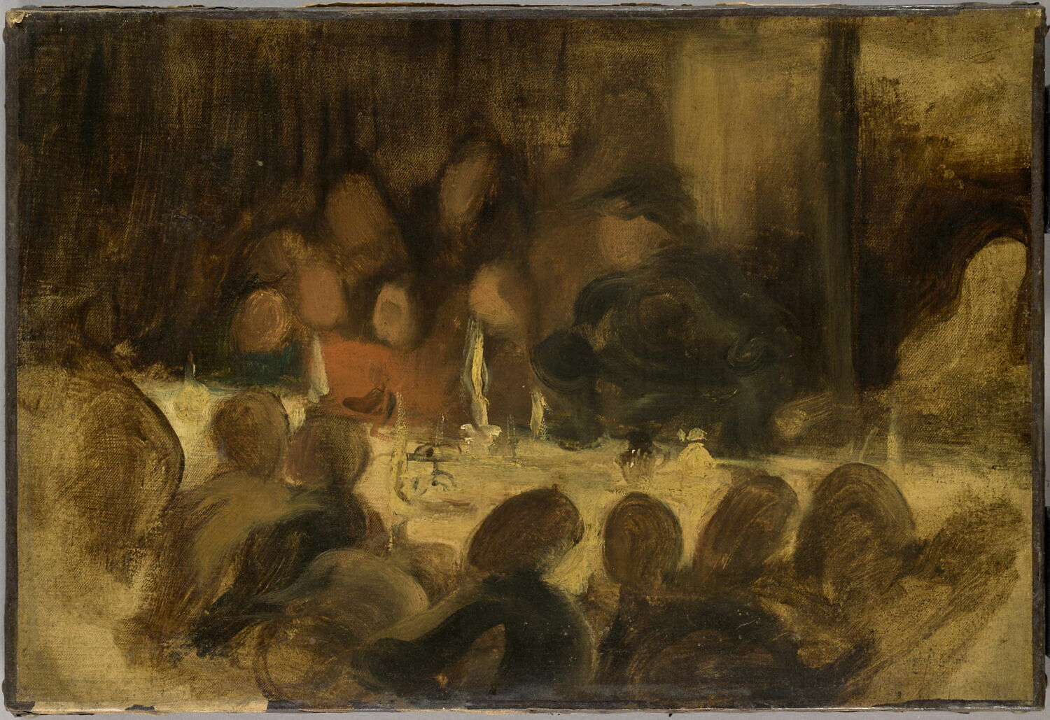 L'assassinat de l'évêque de Liège, dit aussi Guillaume de la Marck, surnommé le sanglier des Ardennes, Delacroix, Eugène, 2e quart du XIXe siècle (1825 - 1850)