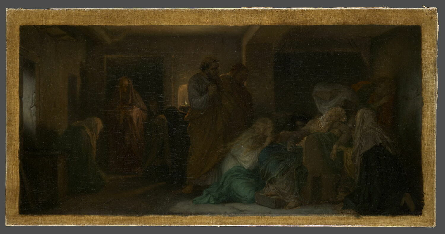 L'évanouissement de la Vierge, Delaroche, Paul, 3e quart du XIXe siècle (1856)
