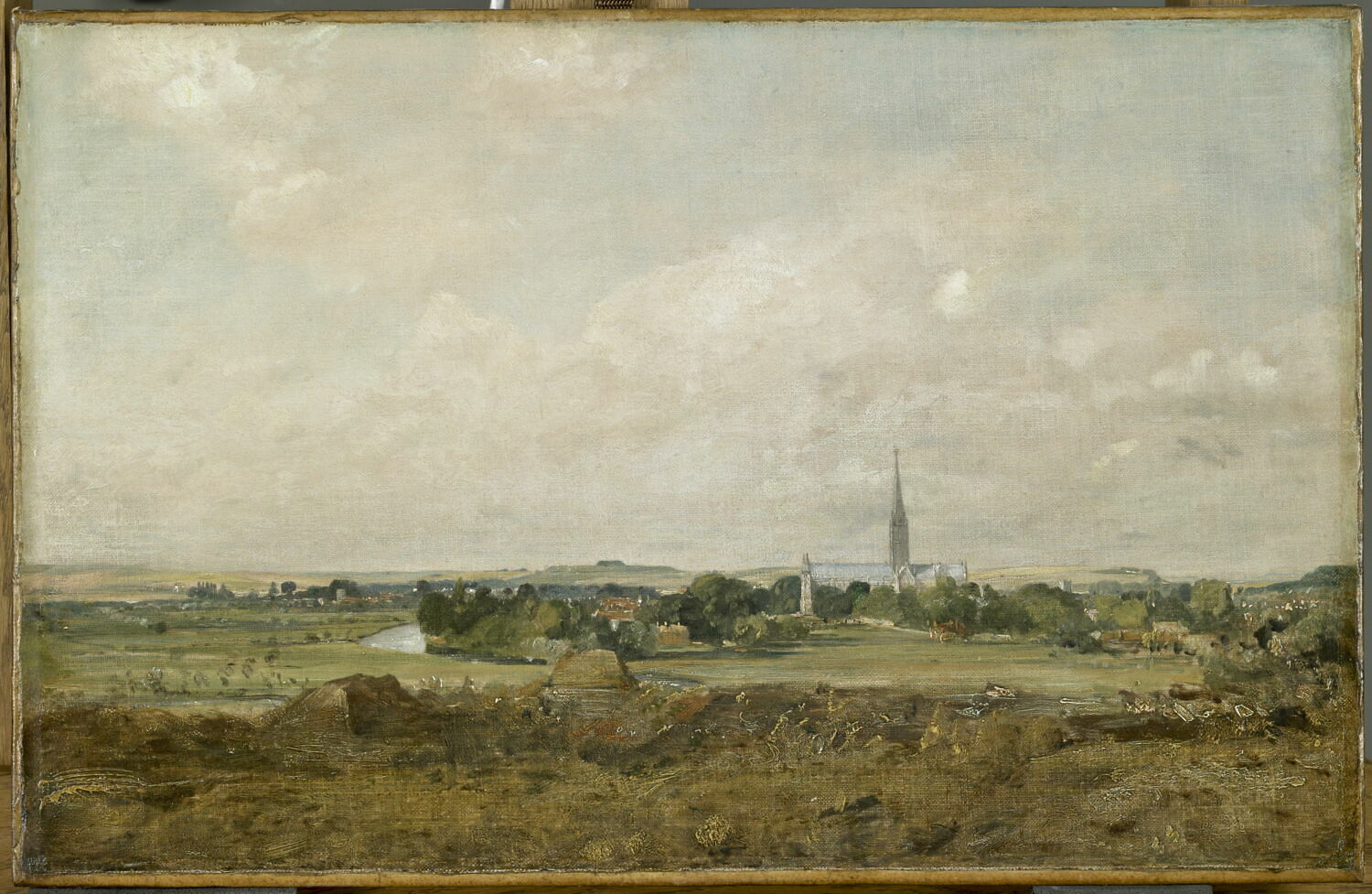 Vue de Salisbury, Constable, John, 1e quart du XIXe siècle (1820)