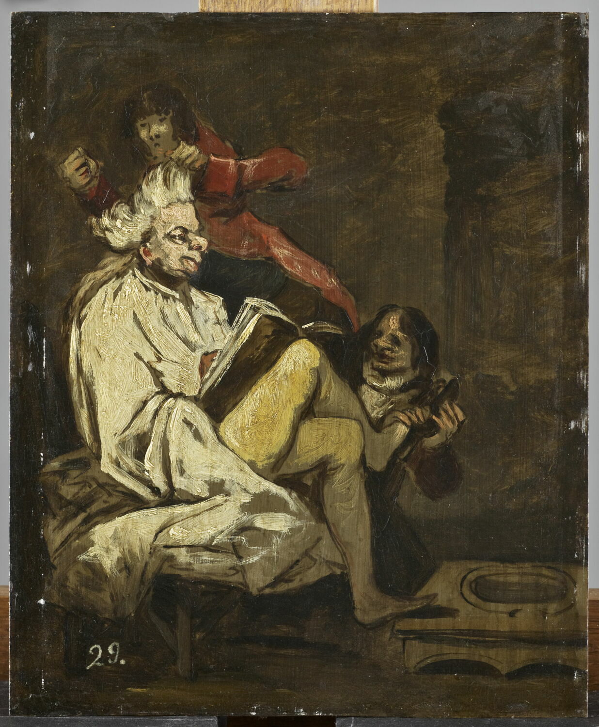 C'est cela qui s'appelle lire, Lucas Velázquez, Eugenio, 1e moitié du XIXe siècle (vers 1800 - 1850)