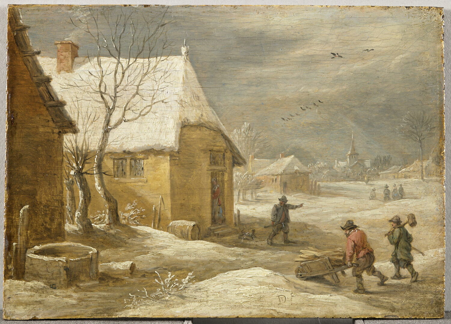 L'Hiver, Teniers, David II, 3e quart du XVIIe siècle (vers 1660)