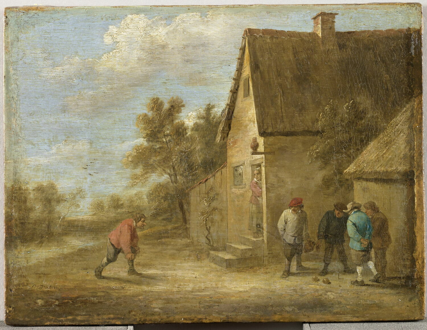 Les Joueurs de boules, Teniers, David II, Milieu du XVIIe siècle (vers 1650)