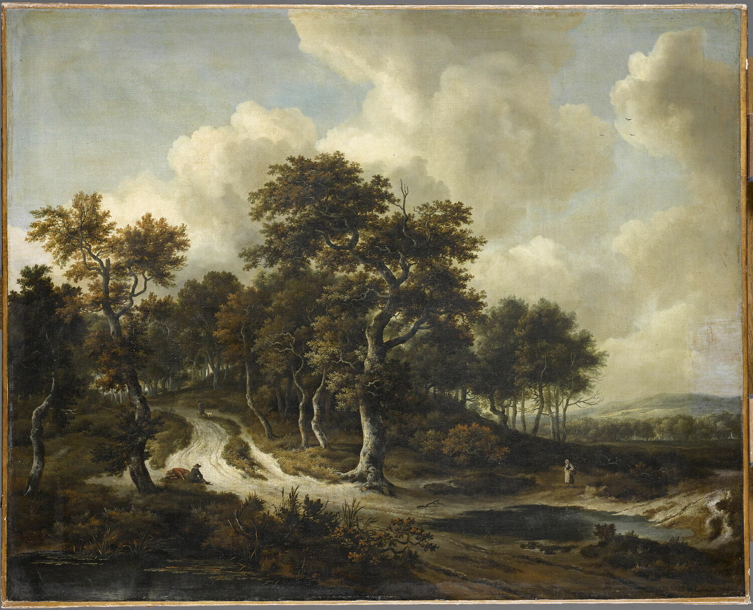 La Route, Ruisdael, Jacob Isaacksz van, 3e quart du XVIIe siècle (vers 1660)