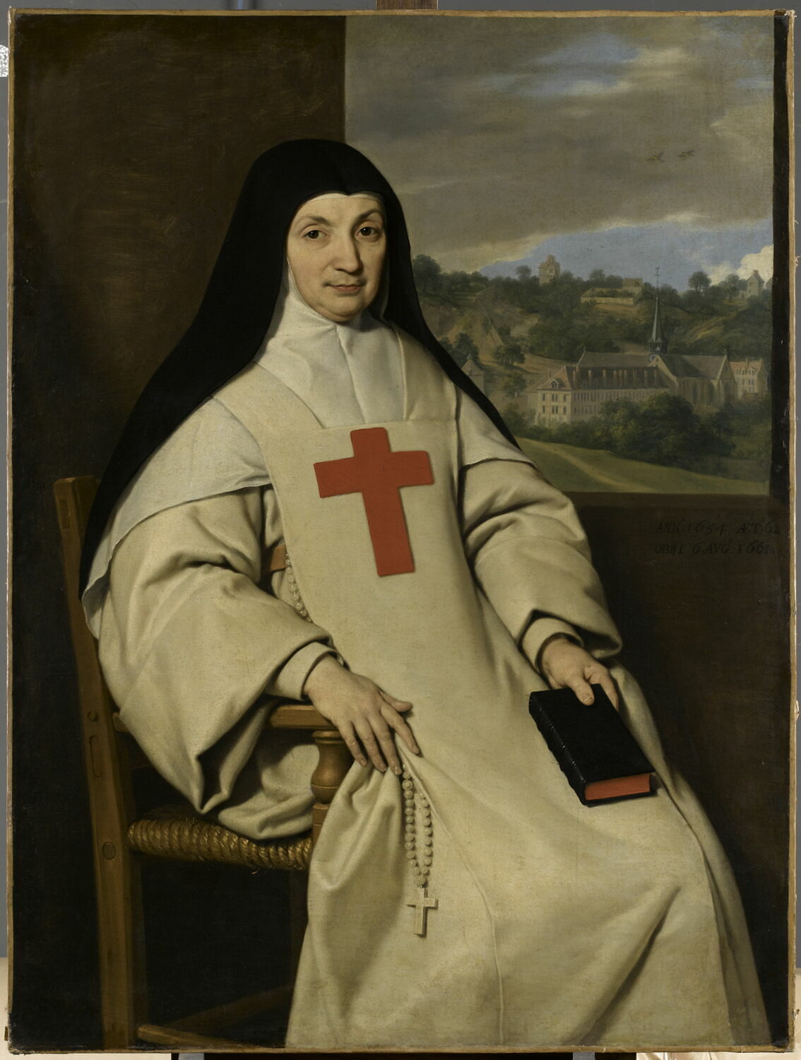 Mère Angélique Arnauld (1591-1661), abbesse de Port-Royal, Филипп де Шампань, третья четверть XVII века (1654)