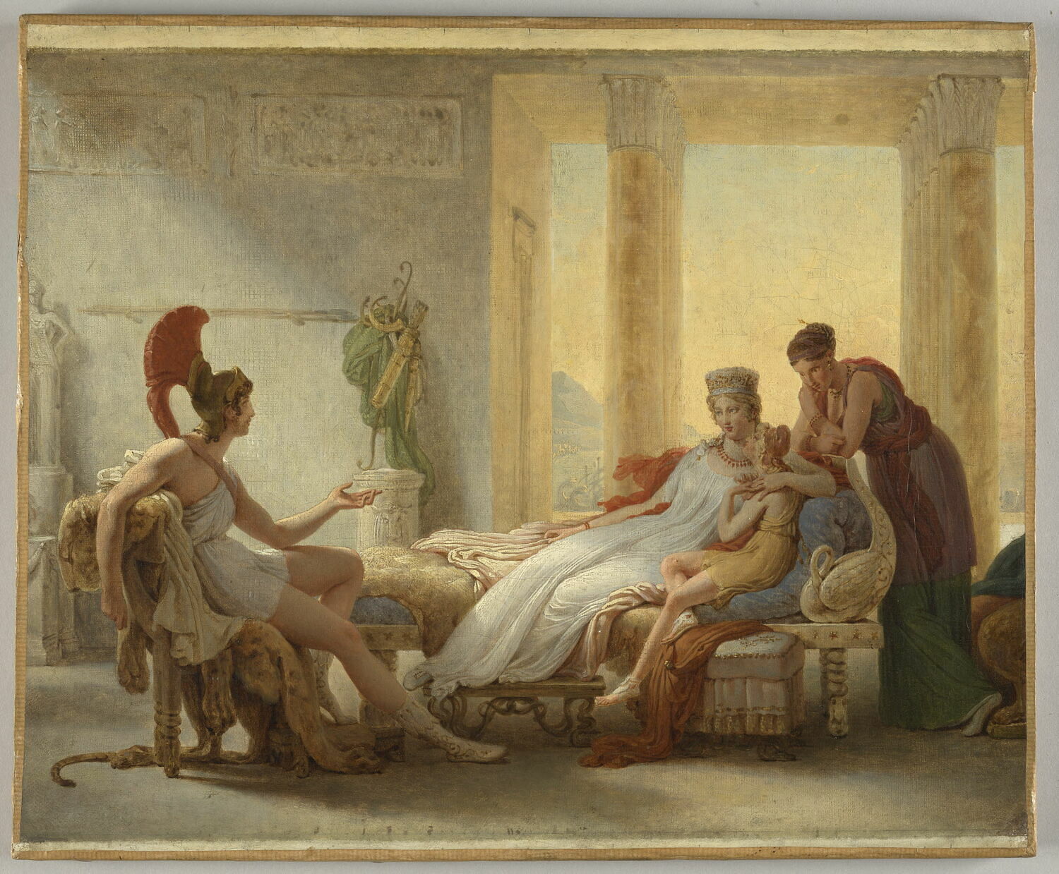 Énée et Didon, Guérin, Pierre-Narcisse, 1e quart du XIXe siècle (1802)