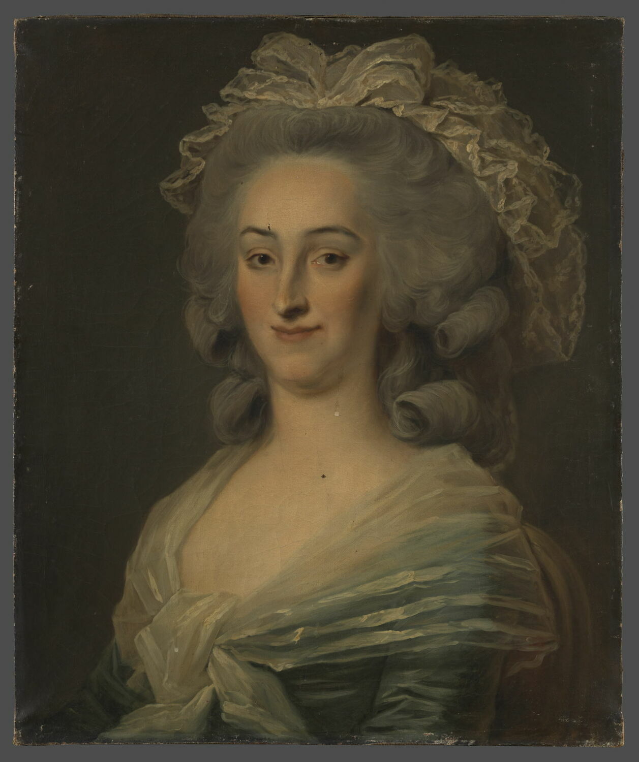 Portrait de Madame Huard, Heinsius, Johann Ernst,  (vers 1780)
Date de création/fabrication : 2e moitié du XVIIIe siècle (1750 - 1800)