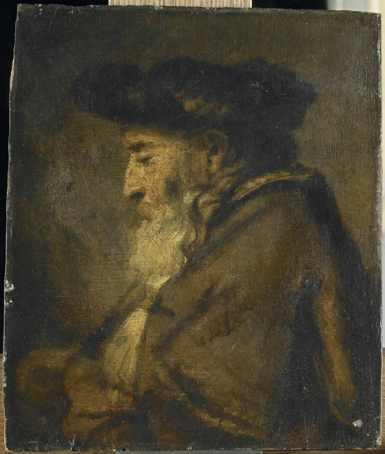 Tête de vieillard, Eeckhout, Gerbrand van den, XVIIe siècle (1644)