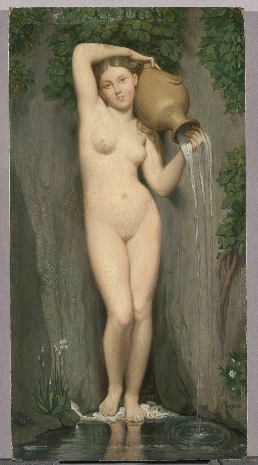 La Source, Ingres, Jean-Auguste-Dominique, 3e quart du XIXe siècle (1850 - 1875)