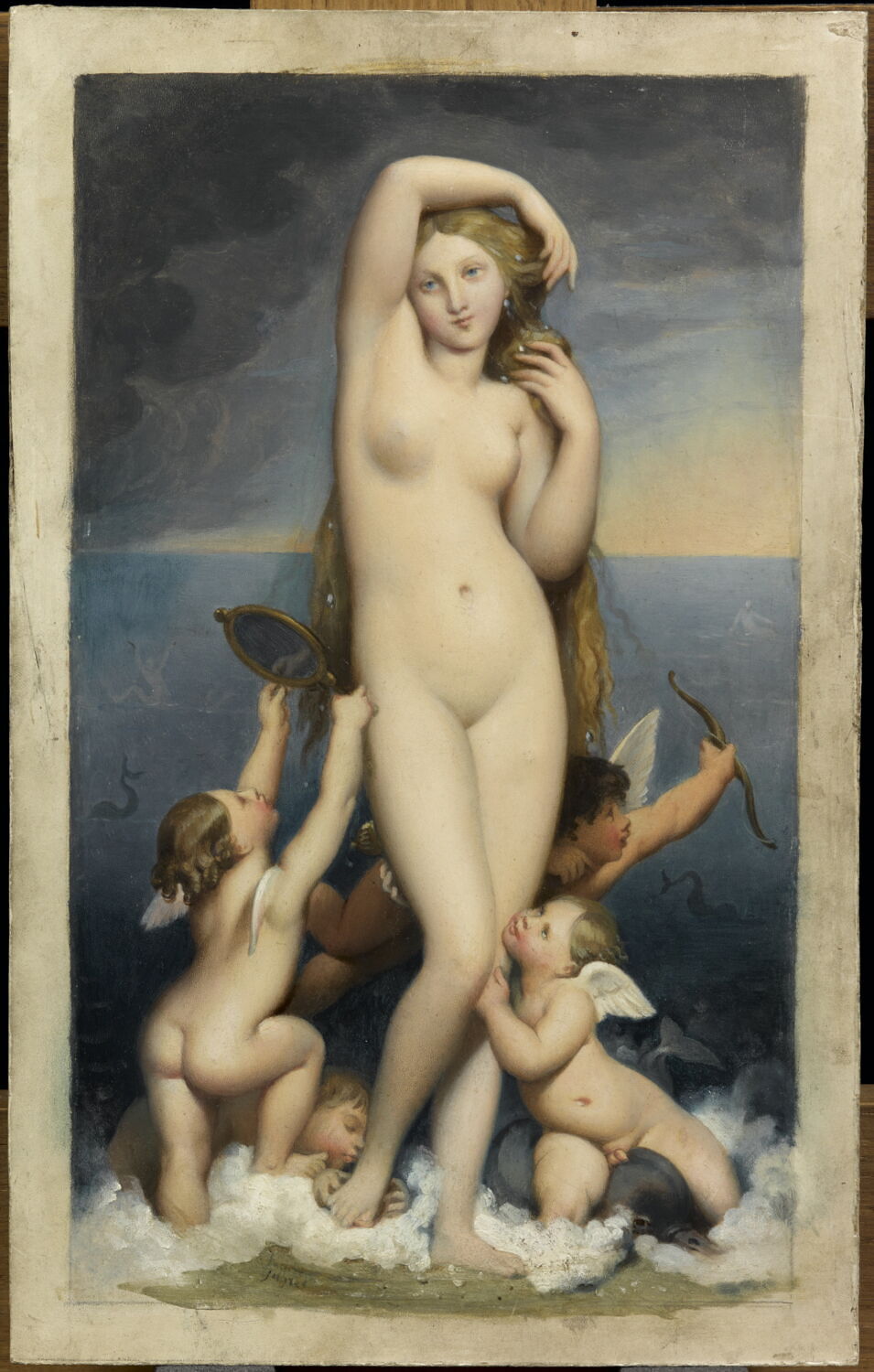 Vénus anadyomène, Ingres, Jean-Auguste-Dominique, 2e quart du XIXe siècle (1805)