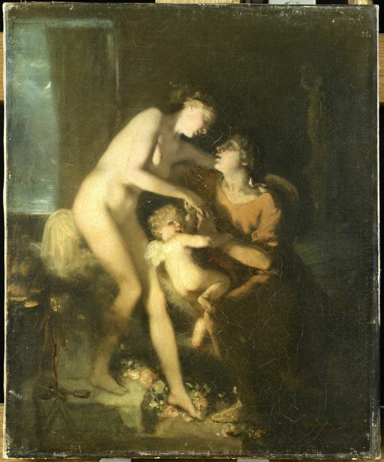 Pygmalion et Galatée, Tassaert, Octave, 3e quart du XIXe siècle (1855)