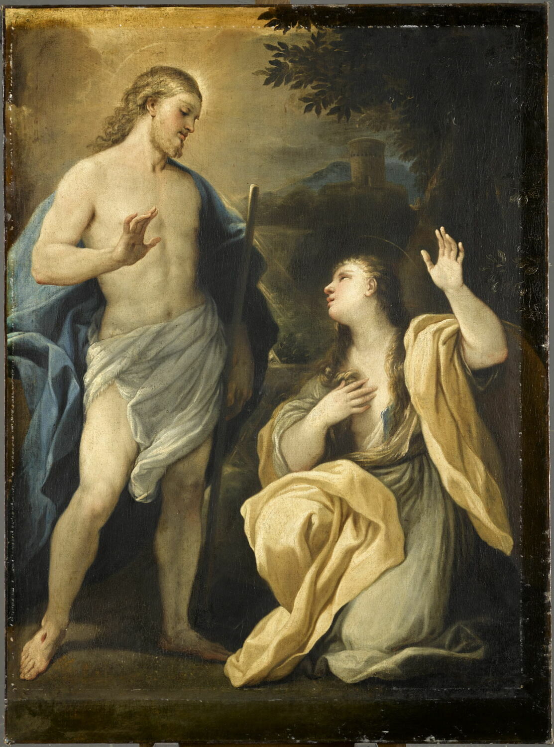 Le Christ apparaissant à la Madeleine, Giordano, Luca, XVIIe siècle (1600 - 1700)