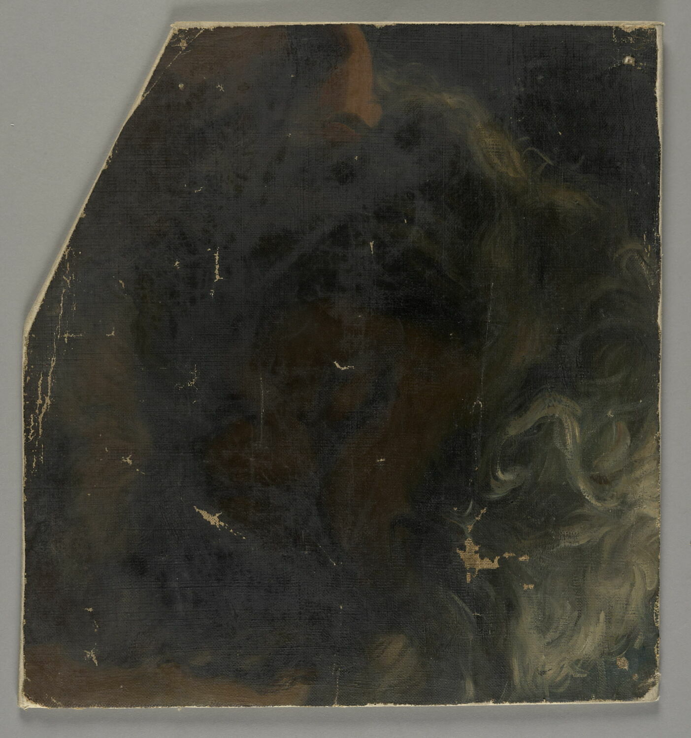 Tête d'homme., Chassériau, Théodore, 2e quart du XIXe siècle (1844)