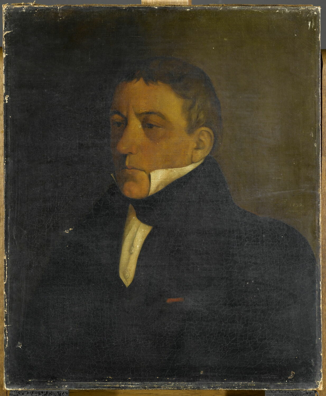 Benoist Chassériau (1780-1844), père de l'artiste, alors consul de France à Saint-Thomas (Antilles)., Chassériau, Théodore, 2e quart du XIXe siècle (1832)