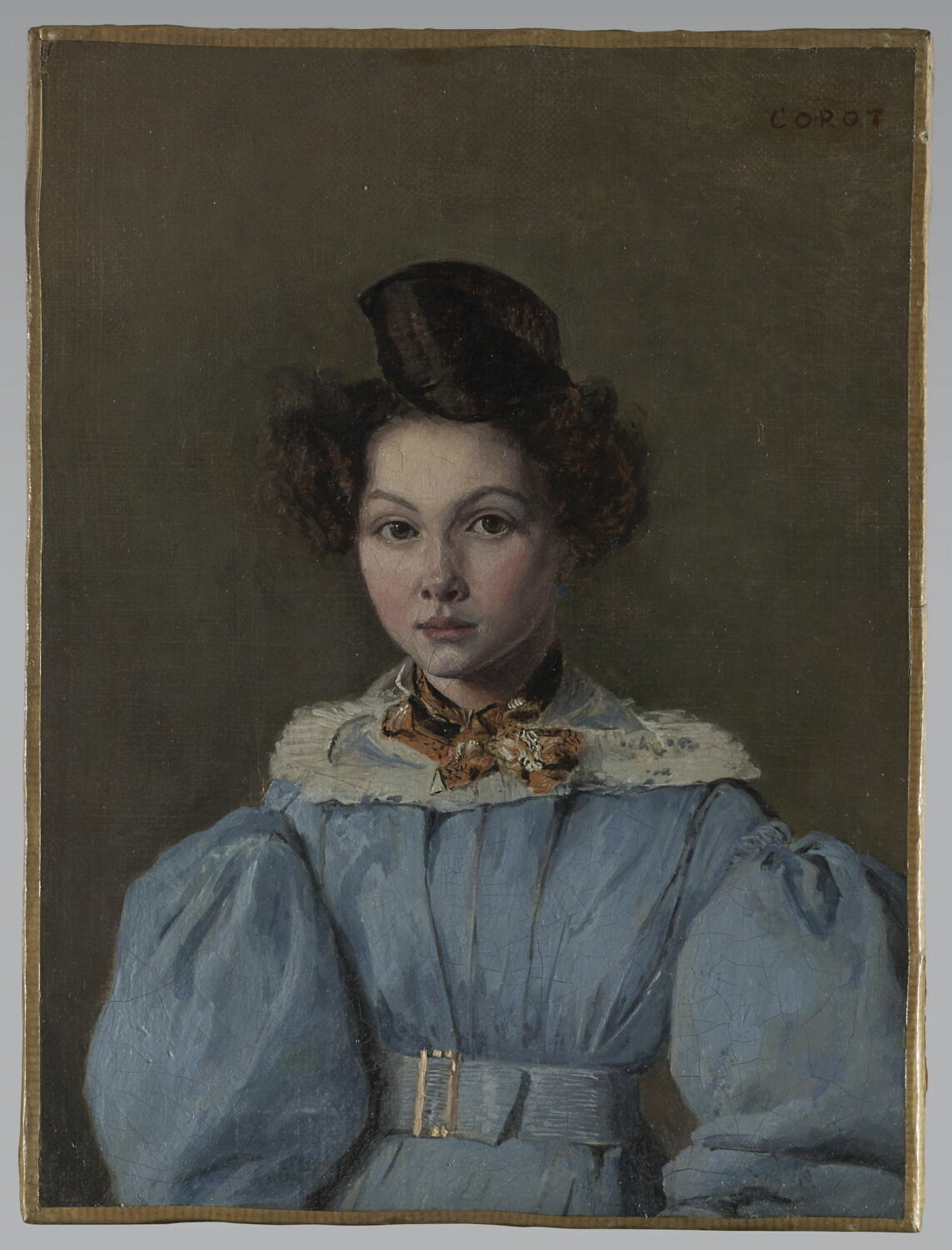 Marie-Louise Laure Sennegon (1815-1836), plus tard Mme Philibert Baudot, nièce de l'artiste., Corot, Jean-Baptiste Camille, 2e quart du XIXe siècle (1831)
