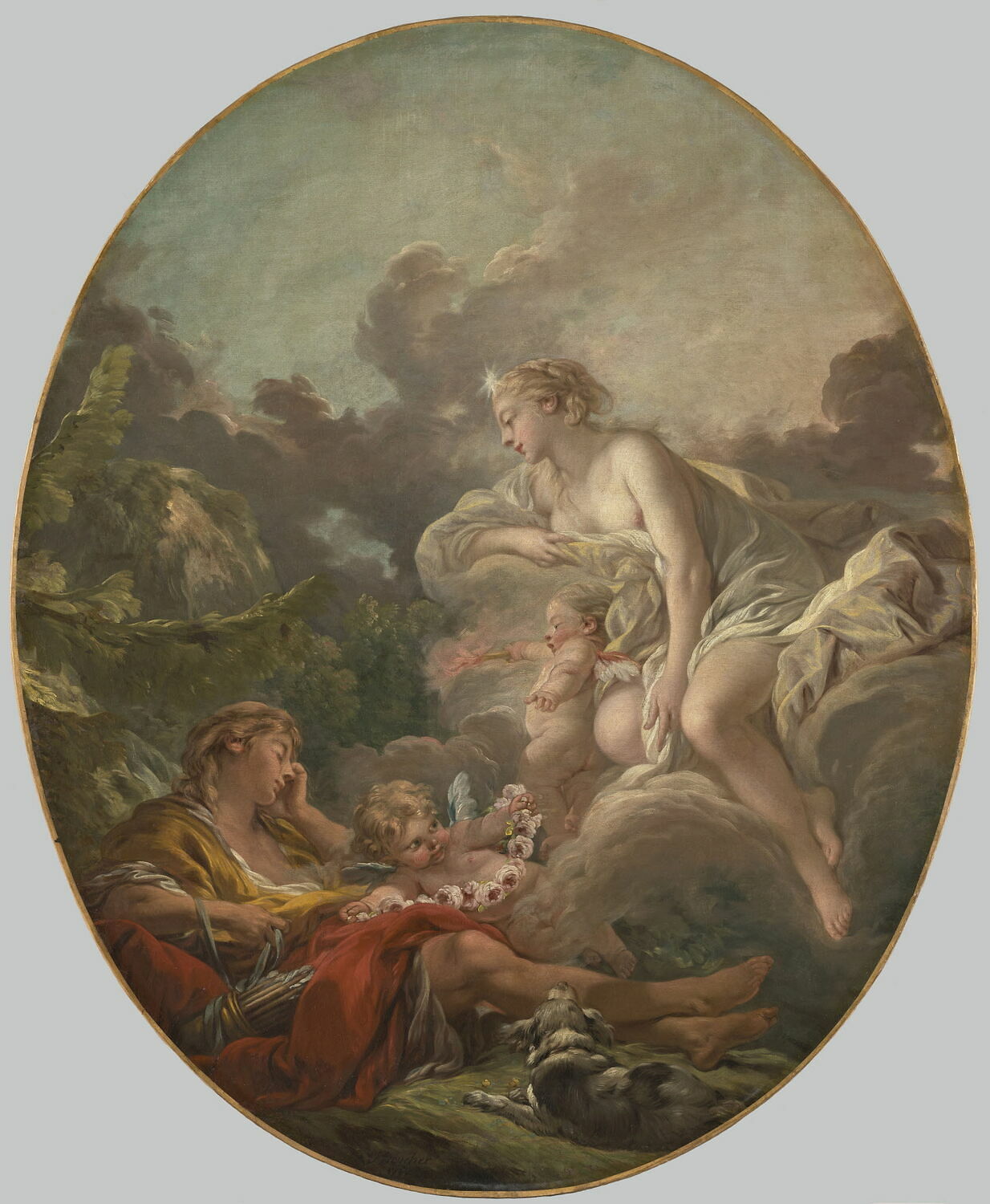 Céphale et l'Aurore., Boucher, François, 3e quart du XVIIIe siècle (1764)