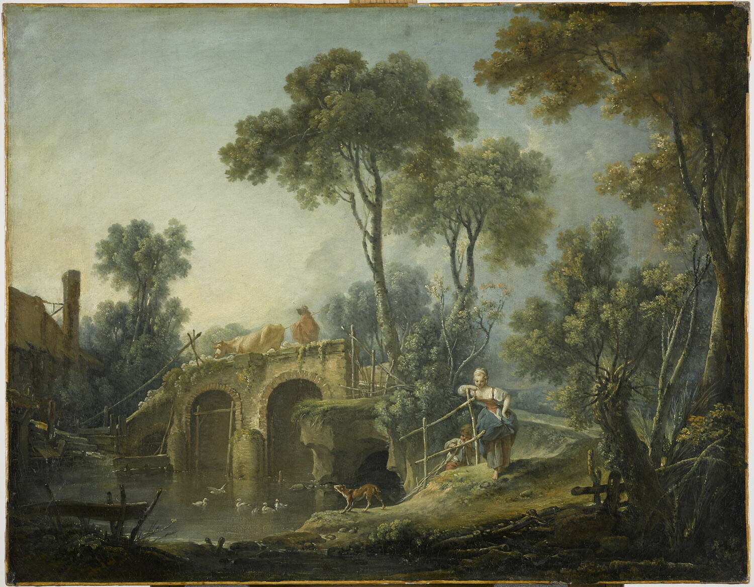 Le Pont., Boucher, François, 3e quart du XVIIIe siècle (1751)