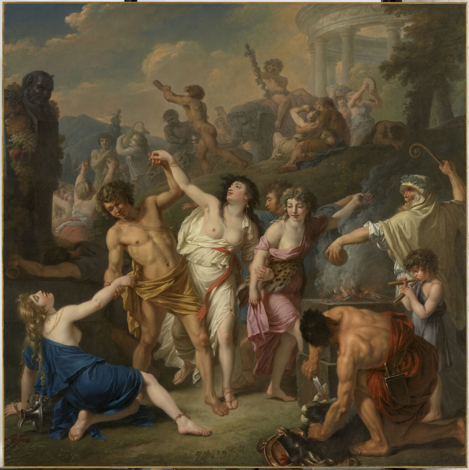 L'Automne ou Les fêtes de Bacchus., Callet, Antoine François, 4e quart du XVIIIe siècle (1787)
