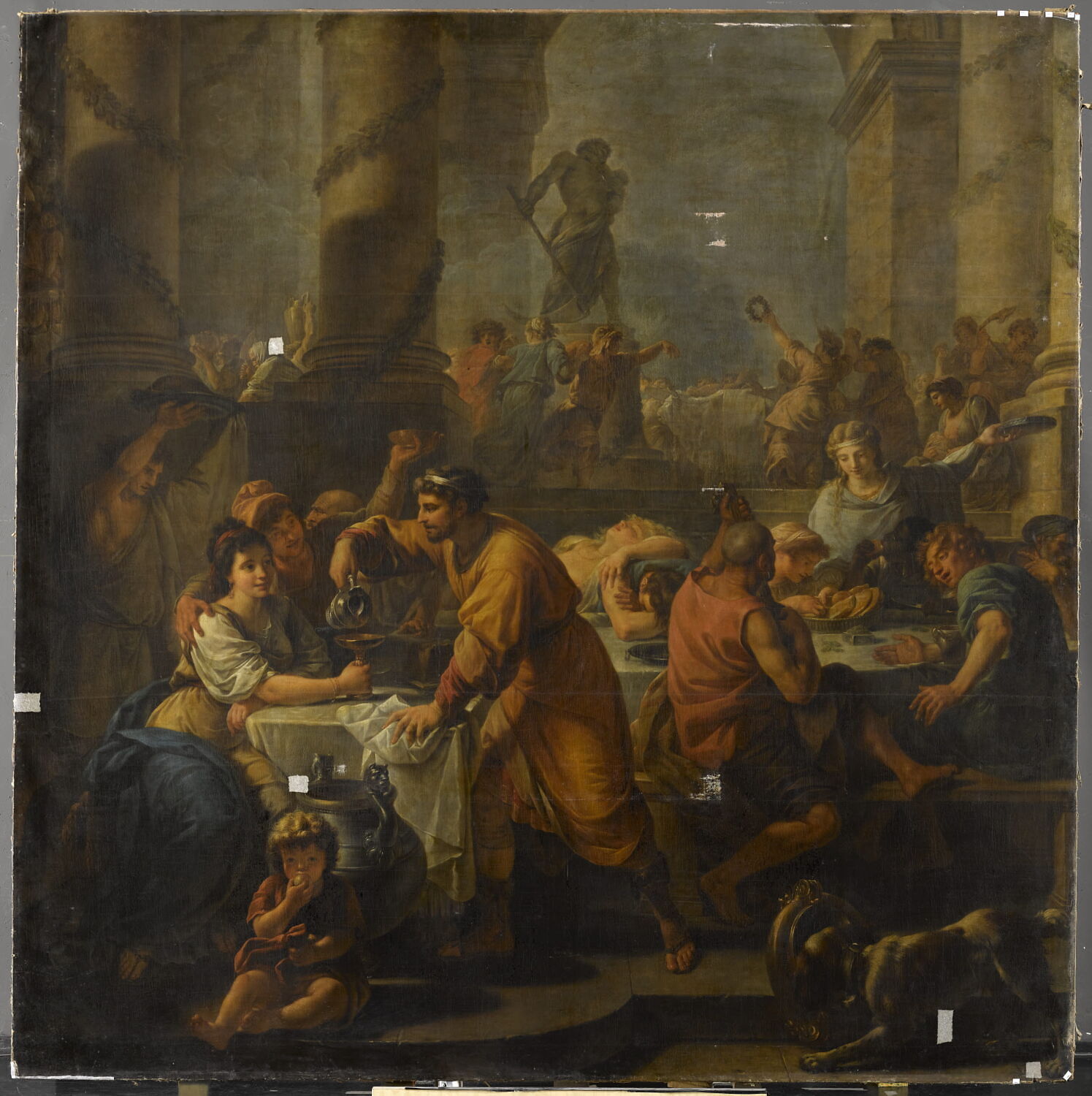L'Hiver ou Les Saturnales., Callet, Antoine François, XVIIIe siècle (1783)