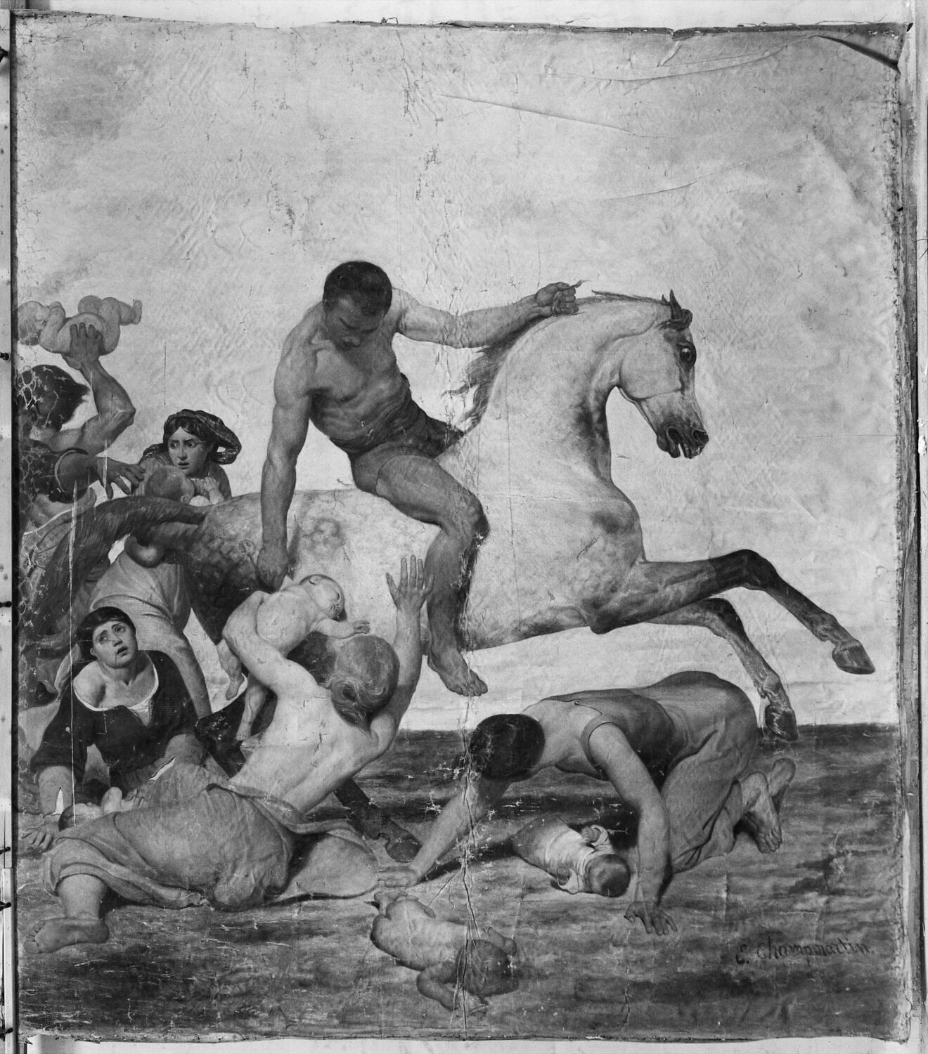 Le massacre des Innocents., Champmartin, Émile Callande de, 1e quart du XIXe siècle (1800 - 1824)